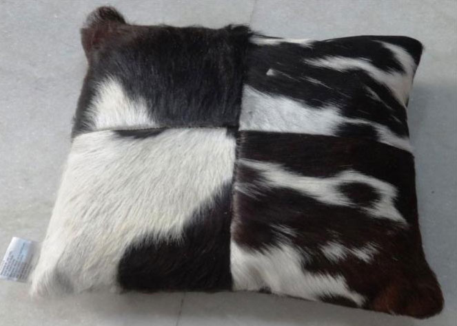 B/W Hair on Cushion